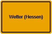 Grundbuchauszug Wetter (Hessen)